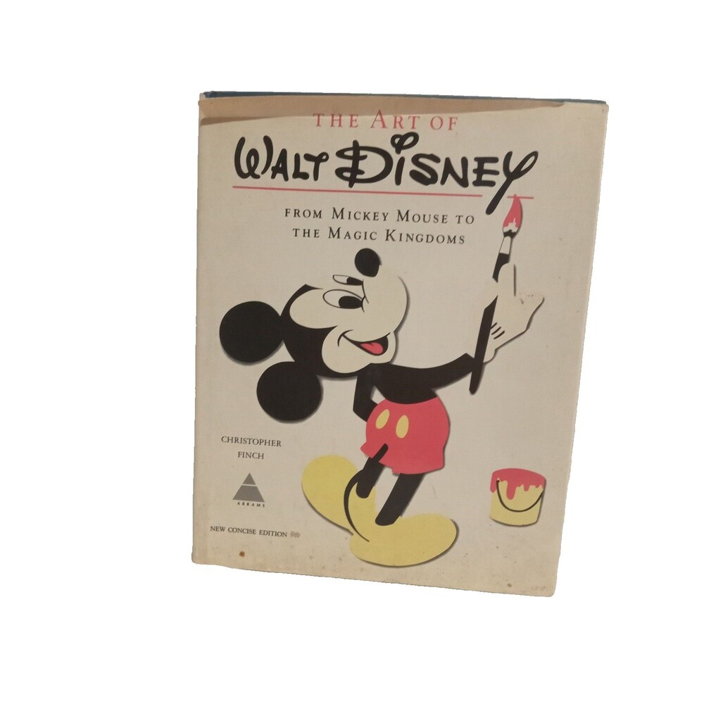 Vintage The Art of Walt Disney Mickey Mouse to the Magic Kingdoms 1975 Hardback